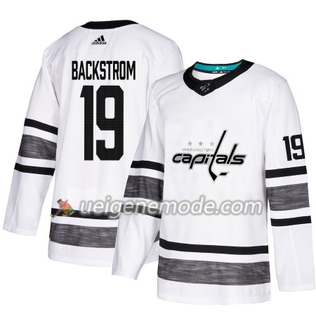Herren Eishockey Washington Capitals Trikot Nicklas Backstrom 19 2019 All-Star Adidas Weiß Authentic